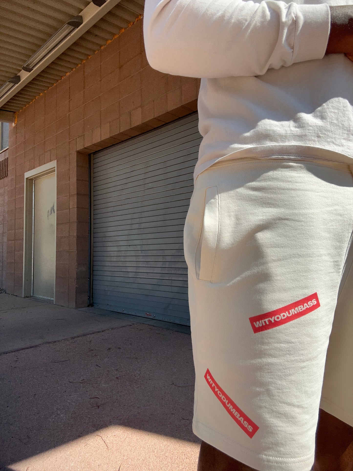 Red Tape WitYoDumbAss Shorts