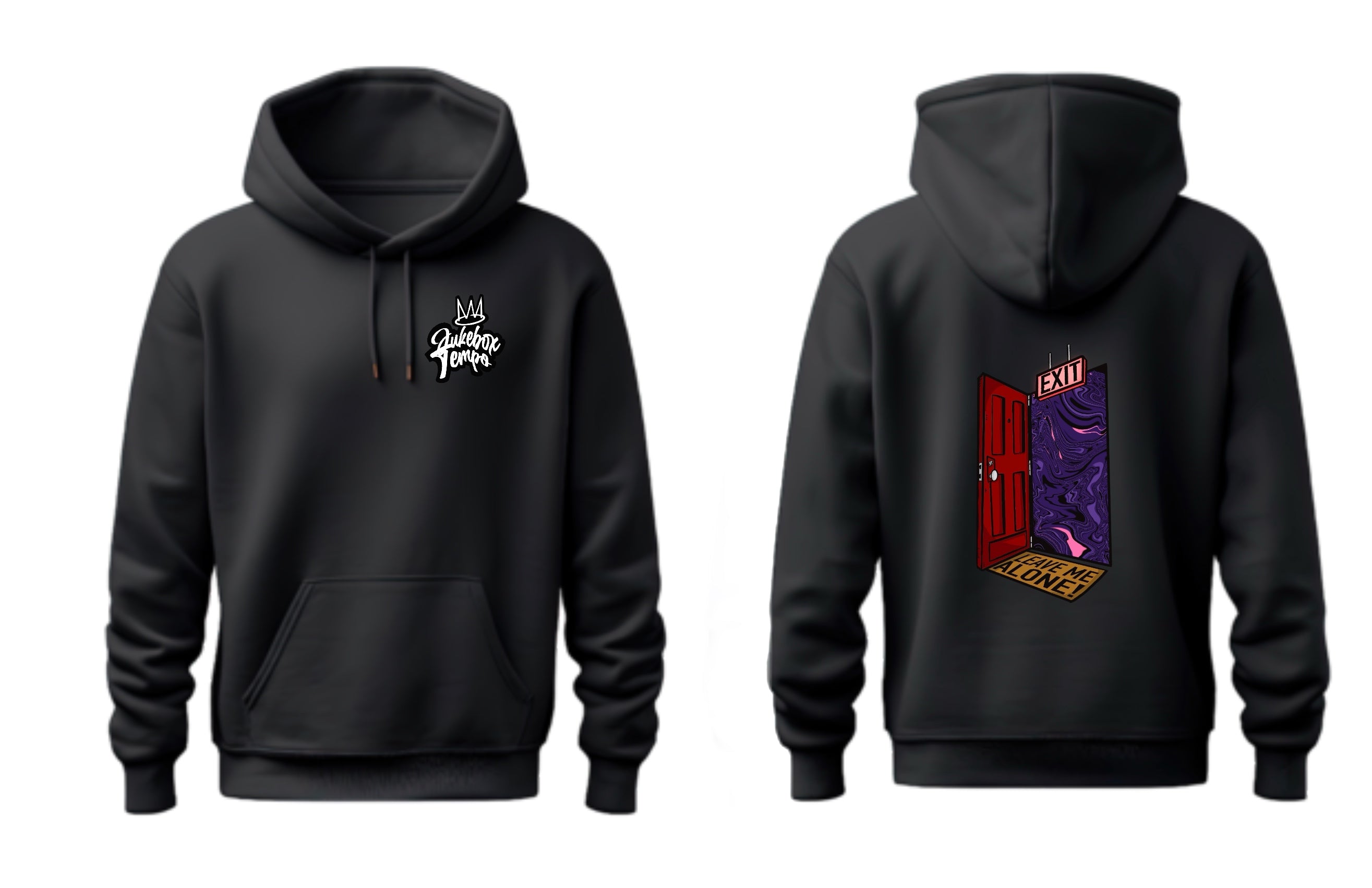 Exit, Leave Me Alone Hoodie