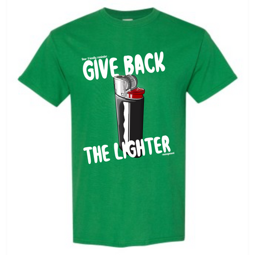 Give Back The Lighter Short Sleeve Tee