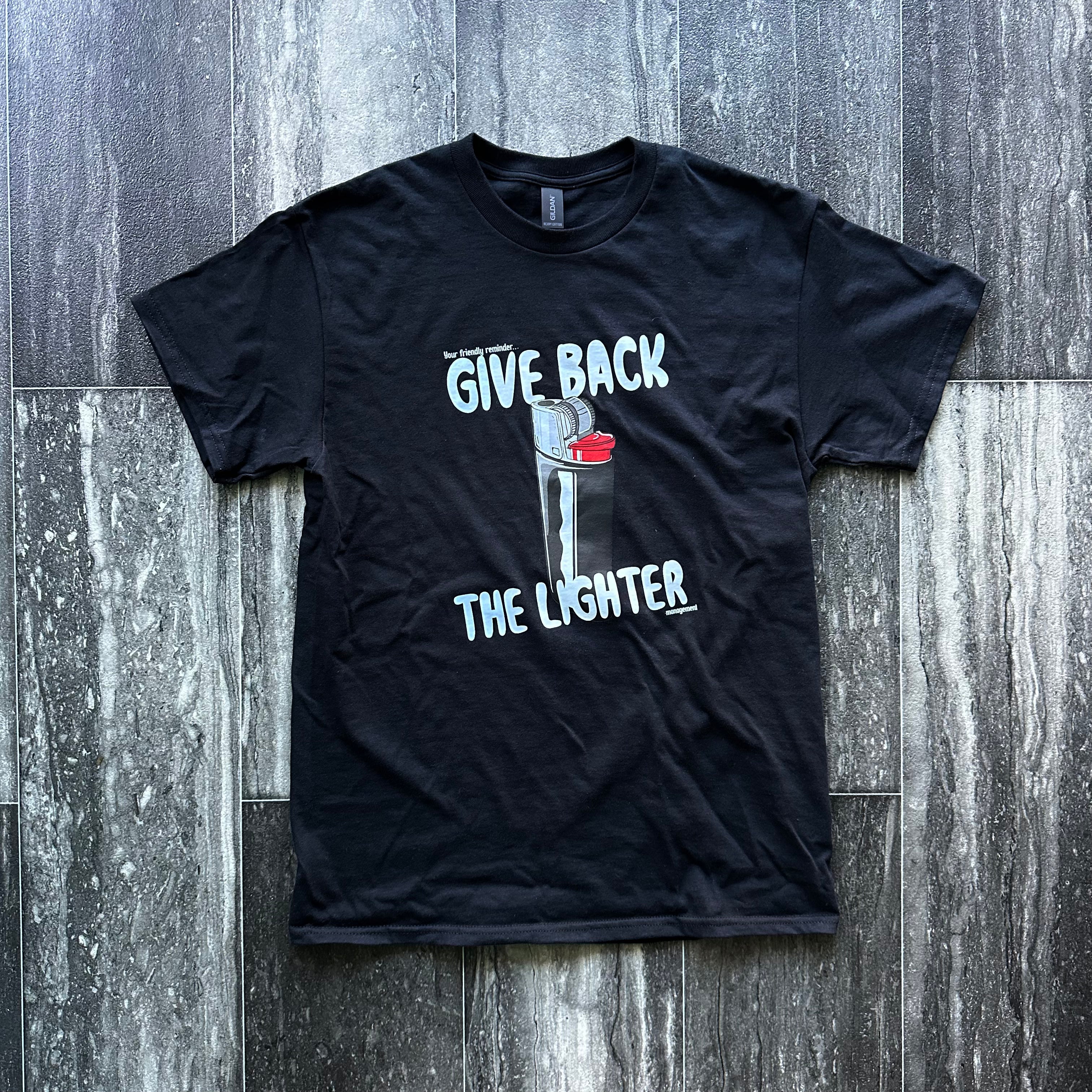 Give Back The Lighter Short Sleeve Tee